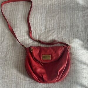 Marc Jacobs Vibrant Red Crossbody Bag
